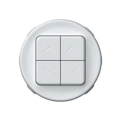 Pulsante tapparelle origin 2P 4×tasti Ø60mm bianco 