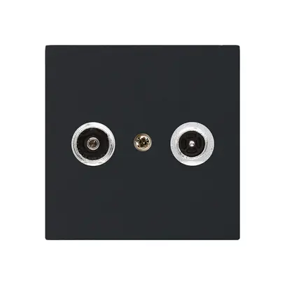 Prise antenne kallysto R/TV montage A 4dB 2GHz noir 