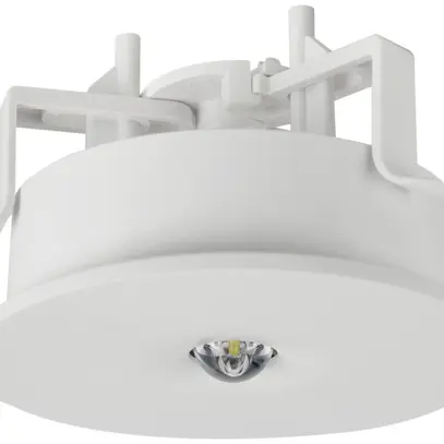 Luminaire de séc. à LED INC AWIL-ER-023-AT autotest Ø122mm 3.7W 230VAC 3h 240lm 