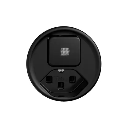 Kit frontale Sdue Q per piccolo combi T23 c.lente, nero 