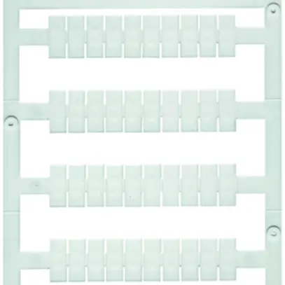 Marcatore di morsetto Weidmüller MultiCard WS 12×5mm PA66 bianco 