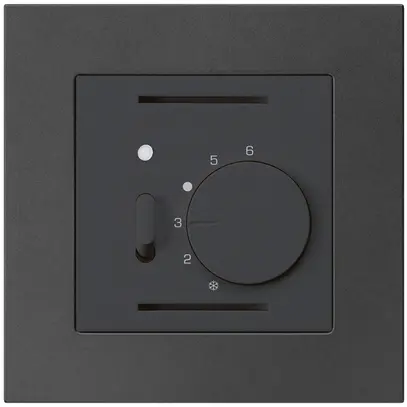 Thermostate d'ambiance ENC kallysto.pro noir avec interrupteur 