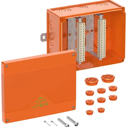 Boîte de dérivation AP Spelsberg WKE 6 32×1.5mm² E90 250×200×120mm IP66 or 
