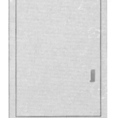 Porta+cornice per VG 1VG-TR1 RAL9010 