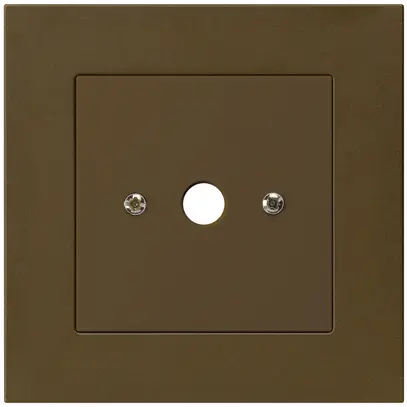 Boîte de raccordement ENC kallysto.pro brun Ø9mm sans bornier 