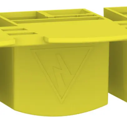 Capuchon de protection des contacts SE pour Clario iC40, 3 modules, 12 pièces 