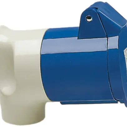 Presa mobile angolata mondo 3L 6h, IP44 