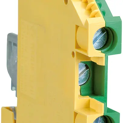 Morsetto di passaggio Hager 10mm², PE, a vite, chiuso 