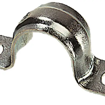 Brida acciaio 2 viti A4 M63 