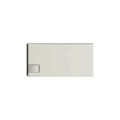 Tasto 1/2 KNX/elettronic.s.LED EDIZIOdue comando semplice grigio chiaro 