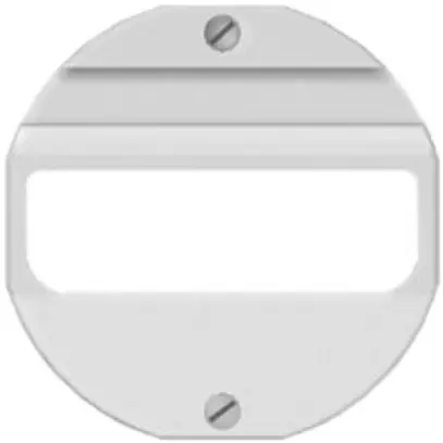 Disco frontale CLASSIC per RJ45 bianco 