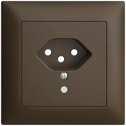 Kit frontale INC EDIZIOdue coffee 88×88mm T13 con lente 