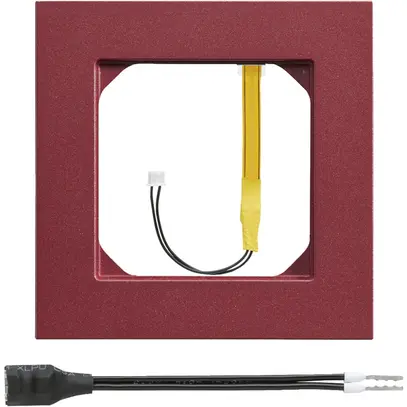 Telaio di copertura kallysto.pro 1×1 orient illuminazione angolo bianco intensa 