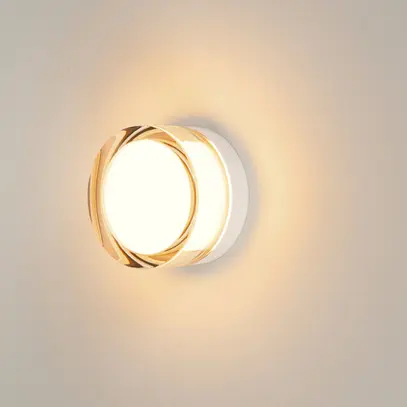 Bague décorative SLV CYFT acier Ø131×24.5mm blanc 