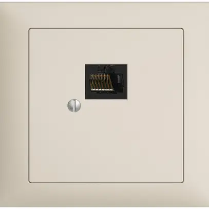 Scatola INS 1×RJ45/u 8P EDIZIOdue crema, R&M swissline 