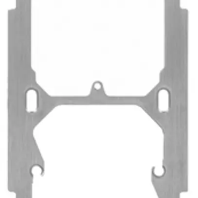 Plaque de fixation I-I Hager pour FA6/M3/XLR 137×77mm 