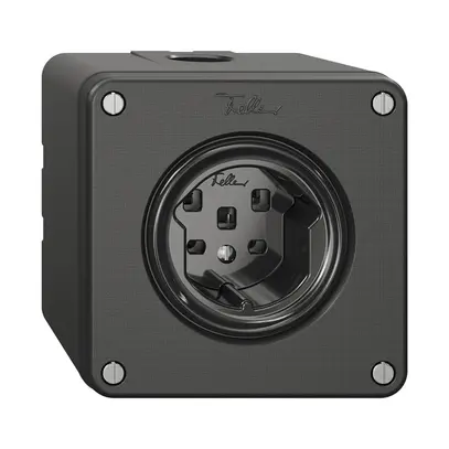Presa NAPU NEVO, 1×T25, nero 