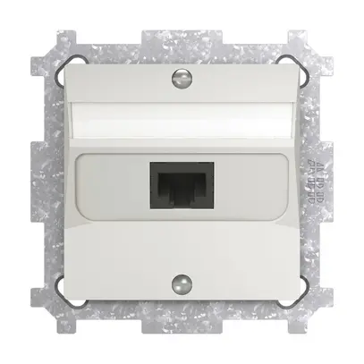 Boîte de raccordement ENC SIDUS 1×RJ45 blanc 