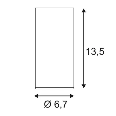 Plafonnier SLV ENOLA_B CL-1, GU10 35W IP20 blanc 