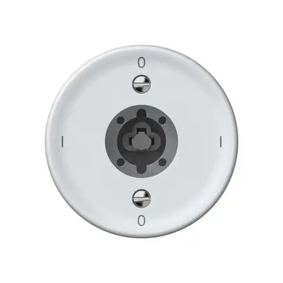 Interruttore a chiave origin interruttore 0/1L 16A 250V 0-I-0-I 60×60mm bianco 
