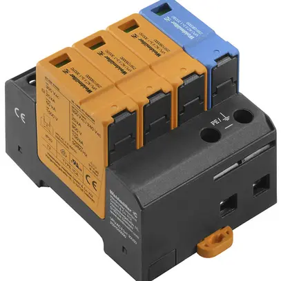 Scaricatore di sovratensione Weidmüller VPU AC II 3+1 300/50 