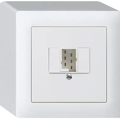 Boîte AP kallysto 1×TT83 blanc 