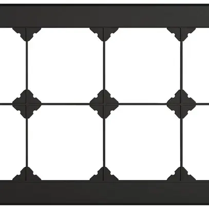 En-tête ENC EDIZIO.liv SNAPFIX® 2×4 pour combinaisons au choix noir 