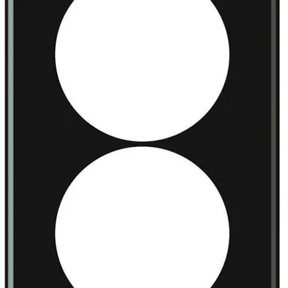 UP-Kopfzeile origin 2×1 vertikal 92×152mm schwarz 