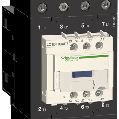 Contacteur Schneider Electric LC1DT80AP7 230VAC 
