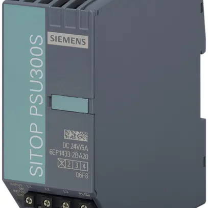 Stromversorgung Siemens SITOP PSU300S, IN:400…500VAC, OUT:24VDC/5A 