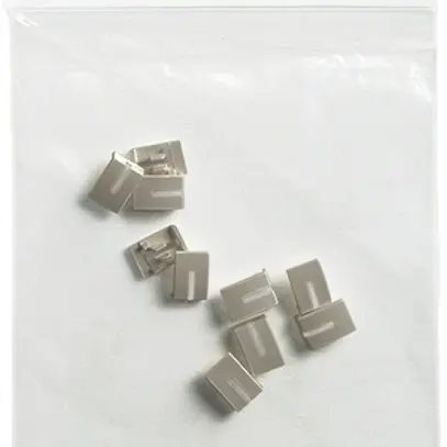 Module latéral 10pcs EDIZIOdue gris foncé, avec LED 