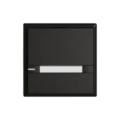 Pulsante KNX RGB EDIZIO.liv SNAPFIX® sensore temp.RGB-LED targ.1× com.2T ne 