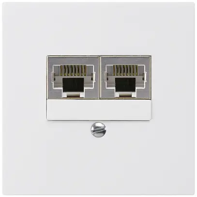Scatola INC kallysto 2×RJ45s separato bianco 