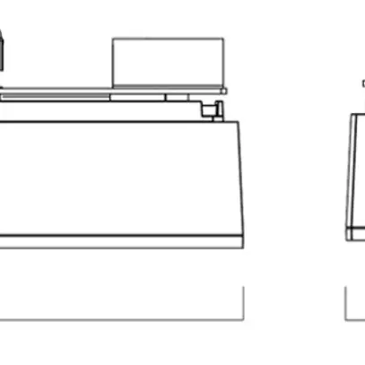 Kit p.lampada d'emergen. KubiXx Standard IP65 1.7W bat 3h as at 195×152×76mm 