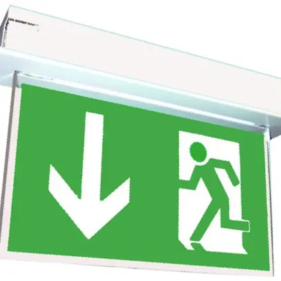 Lampada di emergenza ELED 12 PE+T 368×235×70mm 