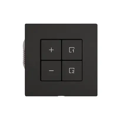 Variateur Uni-LED EDIZIO.liv Wiser SNAPFIX® 1 scène 4 touches WLAN no 