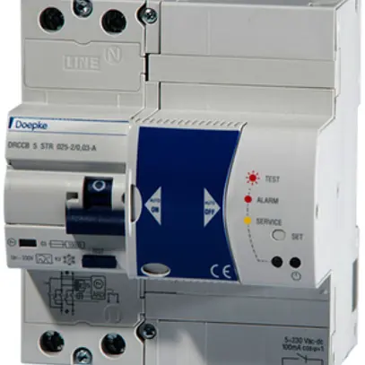 Interruttore differenziale Doepke 25A 30mA 2L STR tipo A KV 