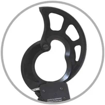 Cesoia a mano per cavi WZ3SN 500mm² Ø62mm 297mm 