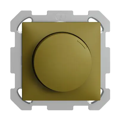 Variatore LED universale INC EDIZIOdue FM, 4…200W/400W/VA olive 