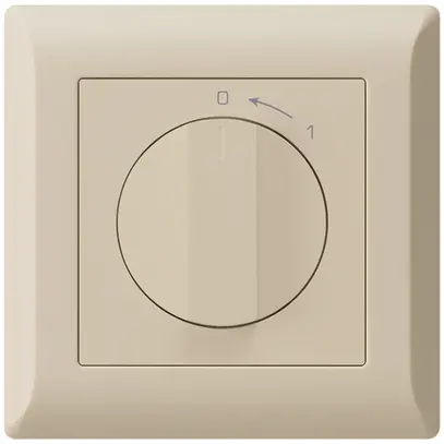 UP-SchwenkTaster 0<-1/2L kallysto.line beige mit Drehgriff 