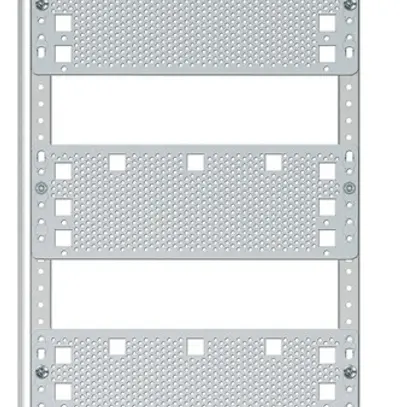 Panneau Media ABB, pour distributeur vide 1 champ, 3 rangées, hauteur pose 2 