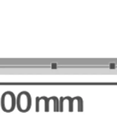 Lampada p.loc.um.LED LEDVANCE DAMP PROOF HF SEN 18W 2400lm 840 IP65 1.2m grigio 