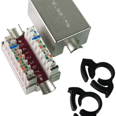 Box di giunzione cat.6 STP zincato, schermato 