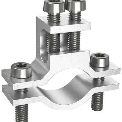 Brida di messa a terra AGRO 3/8…3/4" (16.6…26.5mm), 1×4…50mm²/Ø8mm 