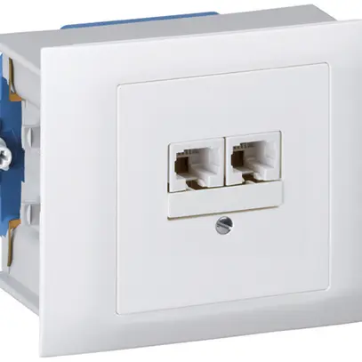 EB-Dose kallysto 2×RJ45u parallel weiss 