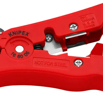 Utensile spelacavi KNIPEX per RG59, RG6, RG7 e RG11 