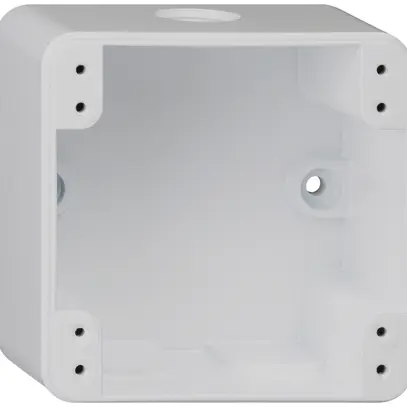 Scatola AP robusto 1×1 grigio 86×86×48mm 
