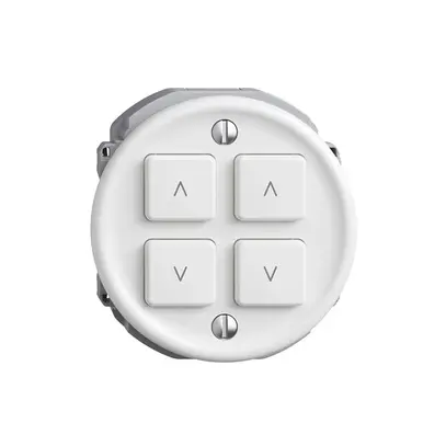 Commande pour interrupteur stores 2c/4t WLAN Sdue Wiser blanc 