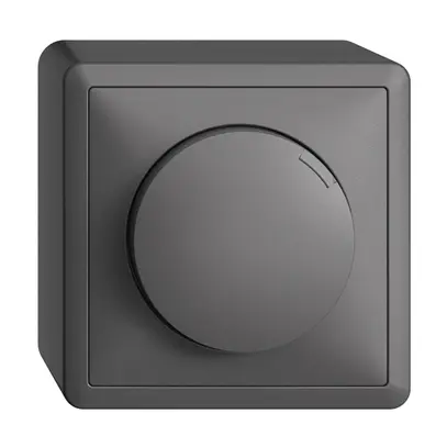 Senseur rotatif AP Edue KNX, 21…30VDC, SELV, conso.électrique max. 12.5mA, grf 