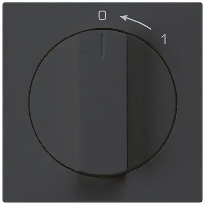 Kit frontal pour contact pivotant noir 60×60mm kallysto 0<-1 